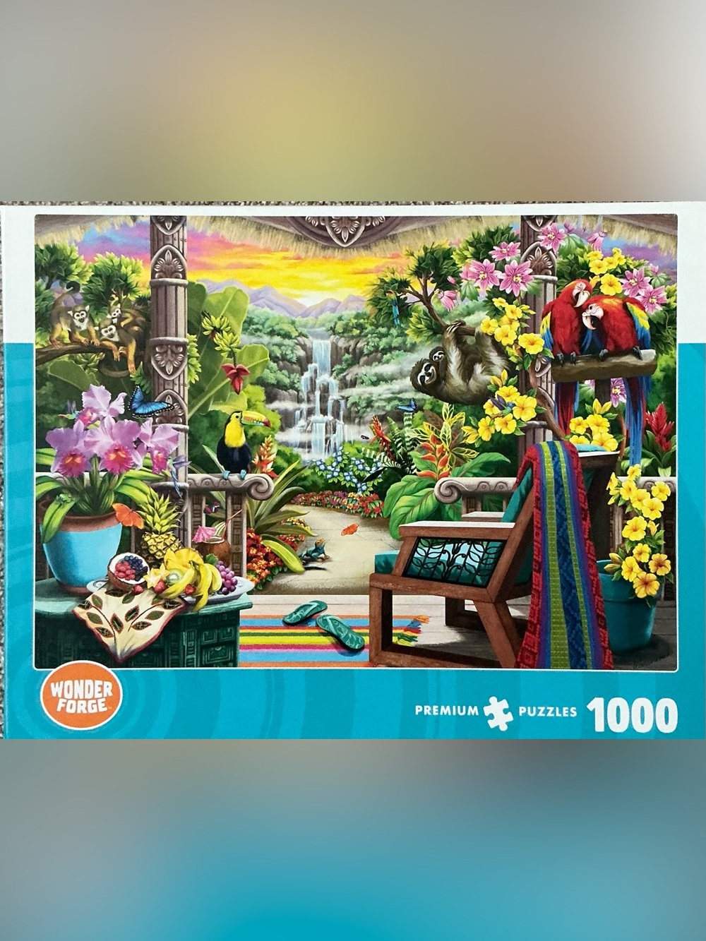 Wonder Forge “Tropical Retreat” 1000 piece puzzle